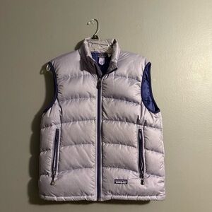 Patagonia Purple Down Puffer Vest